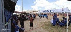 SAPS and CPF Nigel Imbizo Alra Park operation Shanela