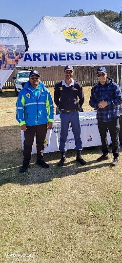 APCOC(Alra Park Can Over Come)Colour Run and Cancer awareness event #CPF and SAPS Visibility ,#CPF recruitment Drive# info Sharing